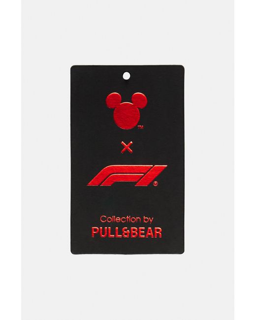 Pull&Bear Red Disney X F1 T-Shirt