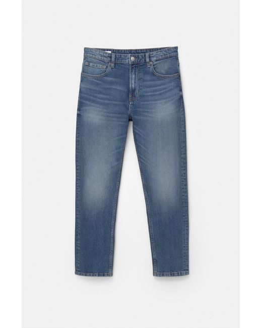Pull&Bear Blue Slim Fit Jeans for men