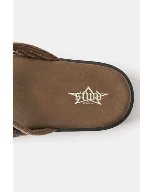 Pull&Bear Blue Pleasures Sandals for men