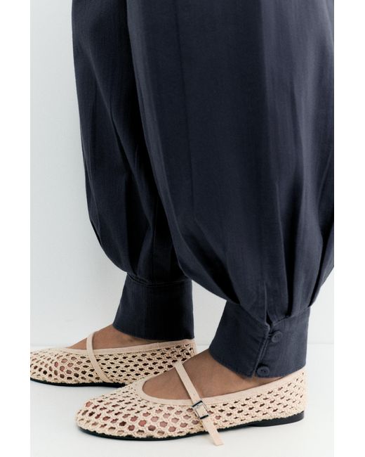 Pull&Bear Rustieke Pofbroek in het Blue