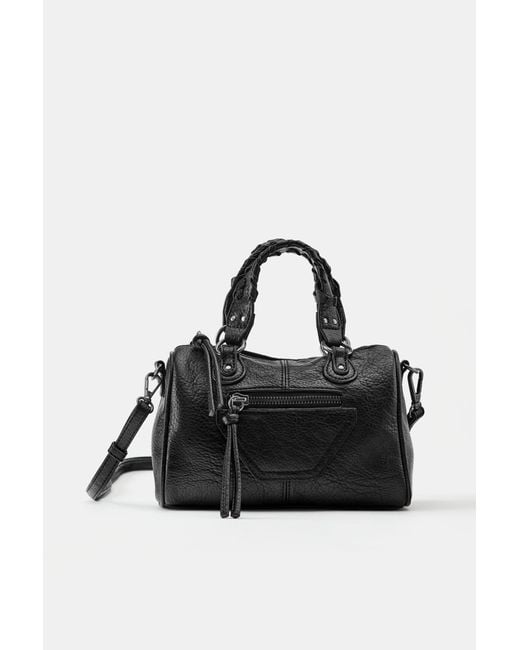 Pull&Bear Schoudertas in het Black