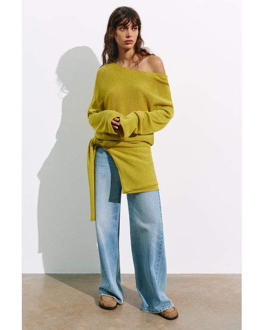 Pull&Bear Yellow Rustic Jumper