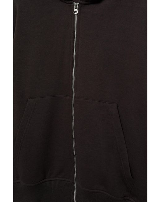 Pull&Bear Hoodie Met Rits in het Black