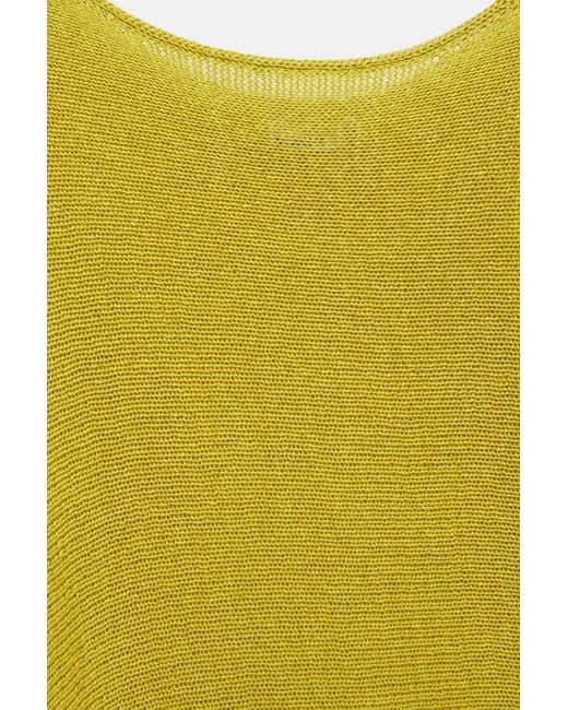 Pull&Bear Yellow Rustic Jumper