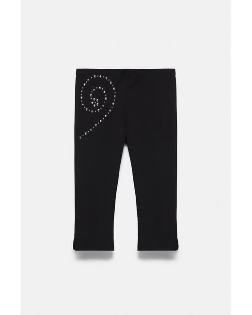Pull&Bear Gray Studded Capris