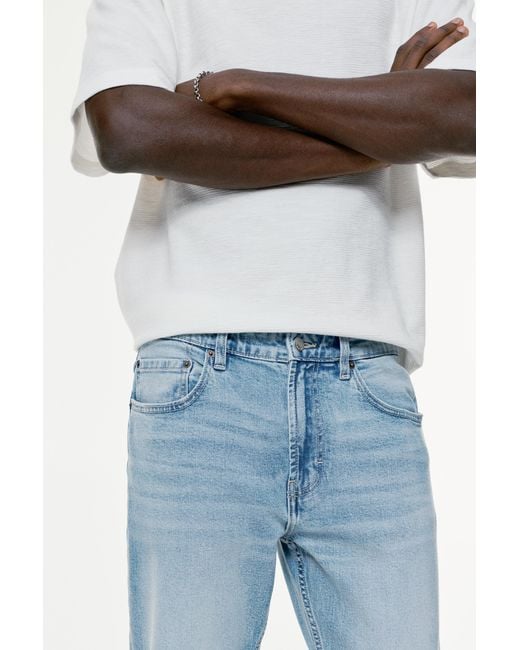 Pull&Bear Slim Jeans in het Blue voor heren