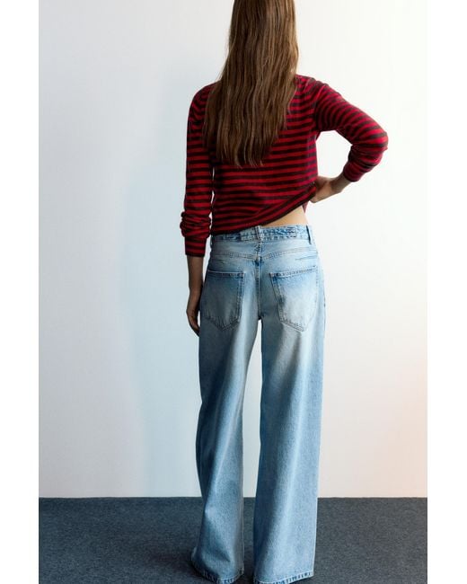 Pull&Bear Basic Vest in het Red