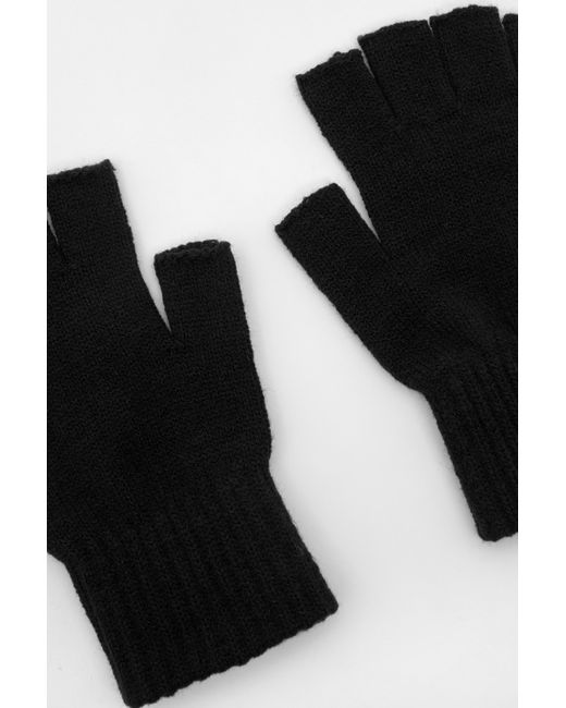 Pull&Bear Basic Fäustlinge in Black für Herren