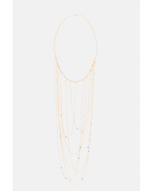 Collier Multi-Chaînes Pull&Bear en coloris White