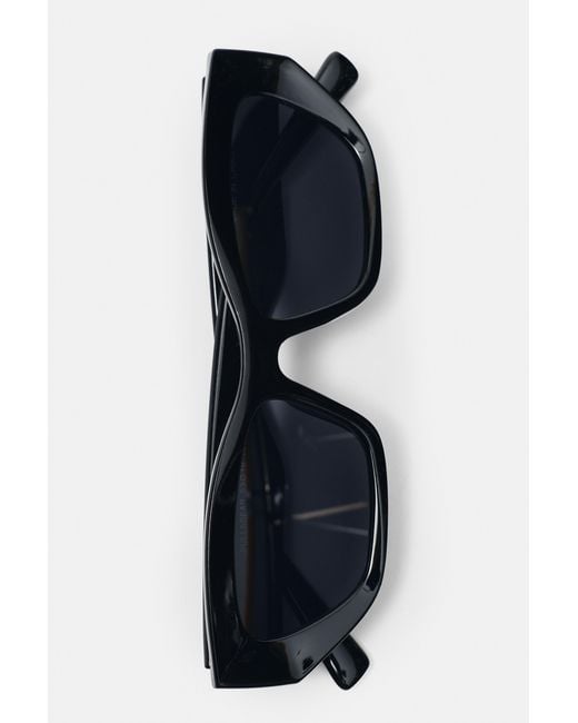 Pull&Bear Blue Cateye Tortoiseshell-Effect Sunglasses