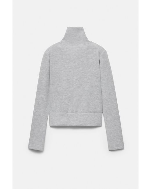 Pull&Bear Gray Zip-Up Jacket