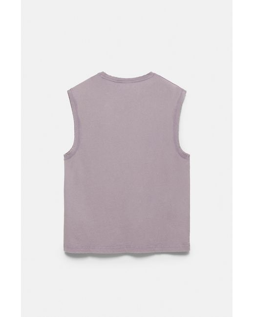 Pull&Bear Singlet in het Purple voor heren