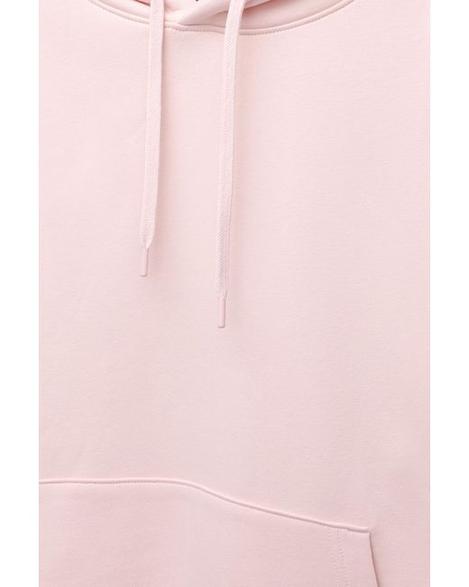 Pull&Bear Pink Basic Hoodie for men