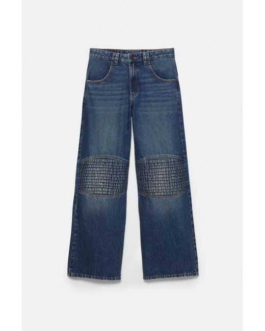Pull&Bear Blue Ktm X Stwd Baggy Jeans