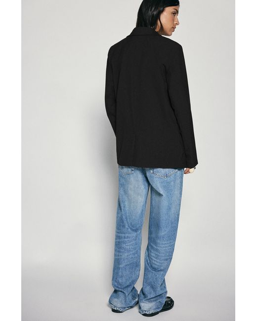 Pull&Bear Black Basic Blazer