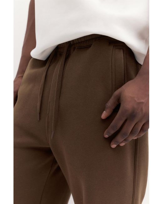 Pull&Bear Basic Baggy Joggingbroek in het Brown voor heren