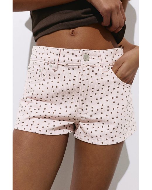 Pull&Bear Multicolor Mini Polka Dot Shorts
