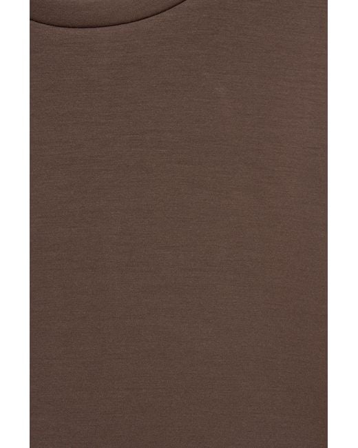 Pull&Bear Brown Modal Batwing Sleeve T-Shirt