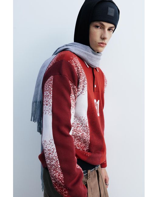 Pull&Bear Blue Beanie Hat for men