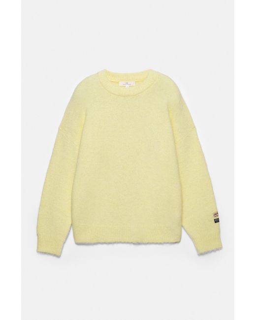Pull&Bear Natural Basic-Pullover Mit Rundausschnitt