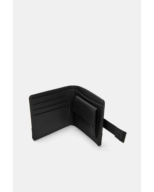 Pull&Bear Black Nylon Wallet for men