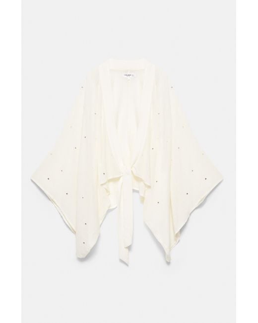 Pull&Bear Kimono Met Spiegels in het Black