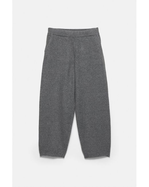 Pull&Bear Multicolor Knit Barrel Trousers