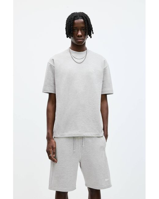 Pull&Bear Stwd-Sweatshirt Mit Kurzen Ärmeln in White für Herren