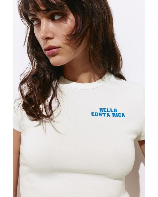 Pull&Bear Multicolor Costa Rica T-Shirt