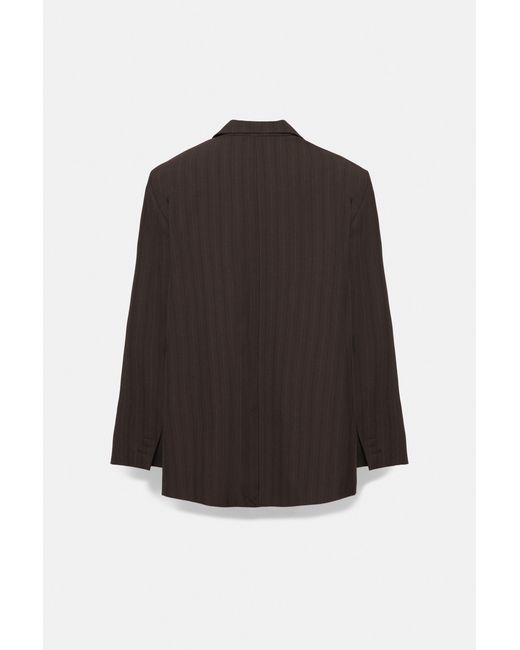 Blazer Croisé Pull&Bear en coloris Blue