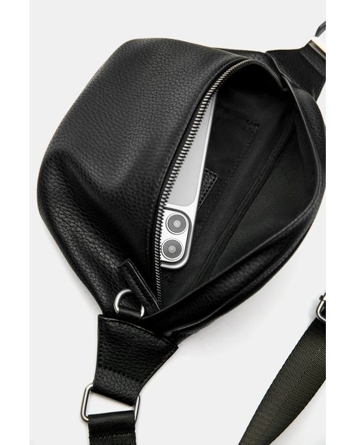 Pull&Bear Legere Gürteltasche in Black für Herren