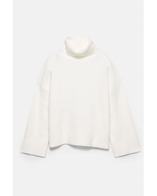 Pull&Bear Gray High Neck Jumper