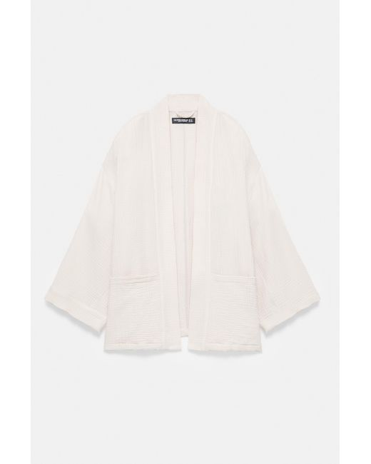 Kimono Gaze De Cotton Pull&Bear en coloris Multicolor
