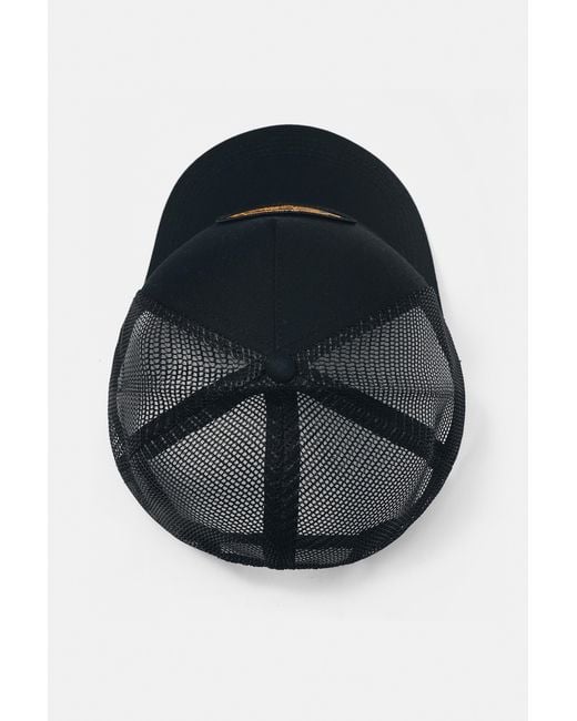 Pull&Bear Truckerpet Met Geborduurde Patch in het Blue voor heren