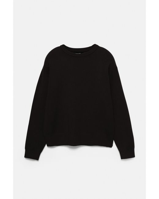 Pull&Bear Blue Soft Knit Jumper for men