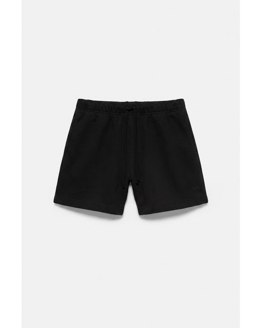 Pull&Bear Stwd Joggingbermuda in het Black voor heren