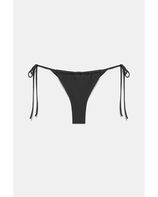 Pull&Bear Black Bikini Bottoms