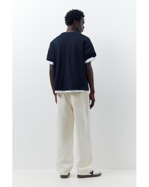 Pull&Bear Baggy Jeans in het Blue voor heren