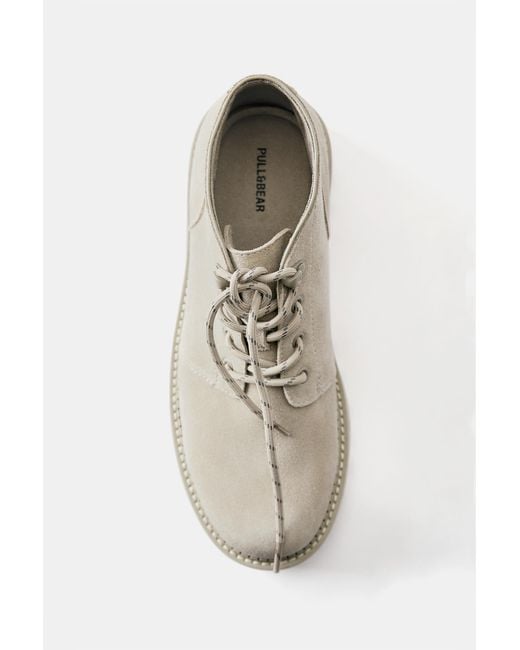 Stivaletti Stringati di Pull&Bear in Gray da Uomo