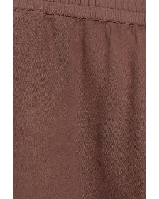 Short En Lin Pull&Bear en coloris Brown