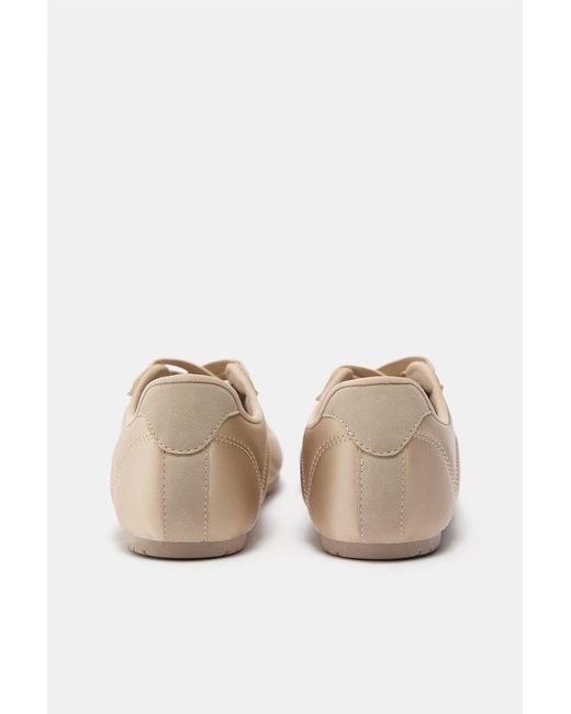Pull&Bear Blue Stoff-Sneaker