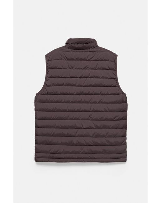 Pull&Bear Gewatteerd Gilet in het Black voor heren
