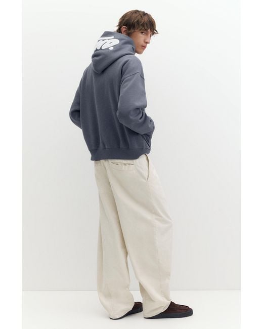 Sweat Boxy À Capuche Pull&Bear pour homme en coloris Blue