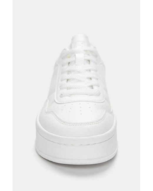 Pull&Bear White Sneaker Mit Volumen