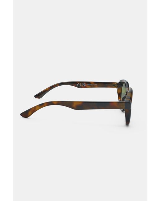 Pull&Bear Brown Tortoiseshell Effect Sunglasses for men