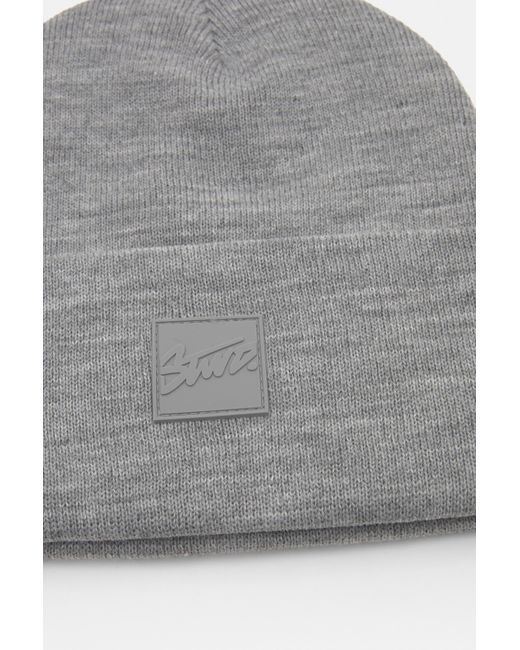 Pull&Bear Gray Beanie Hat for men