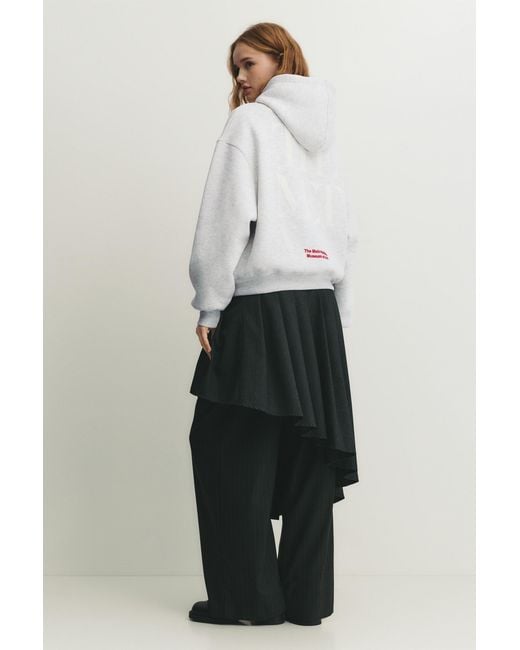 Pull&Bear Black The Met Hoodie