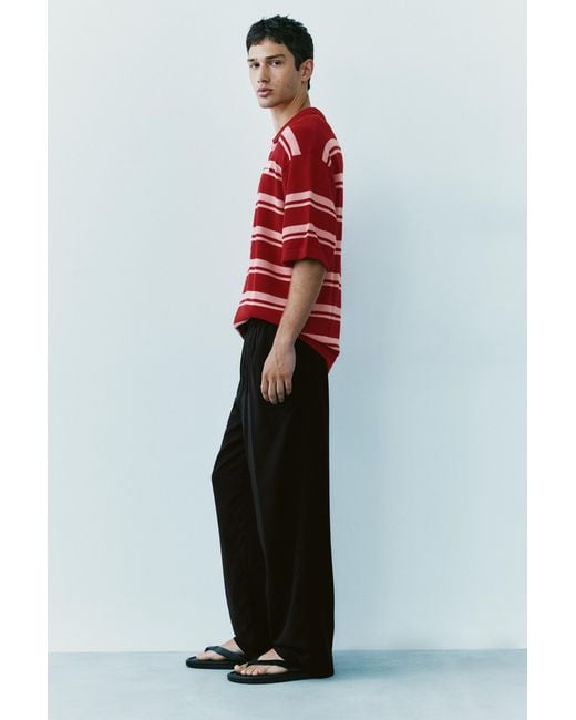 Pull&Bear Green Tailored Jogging Trousers for men