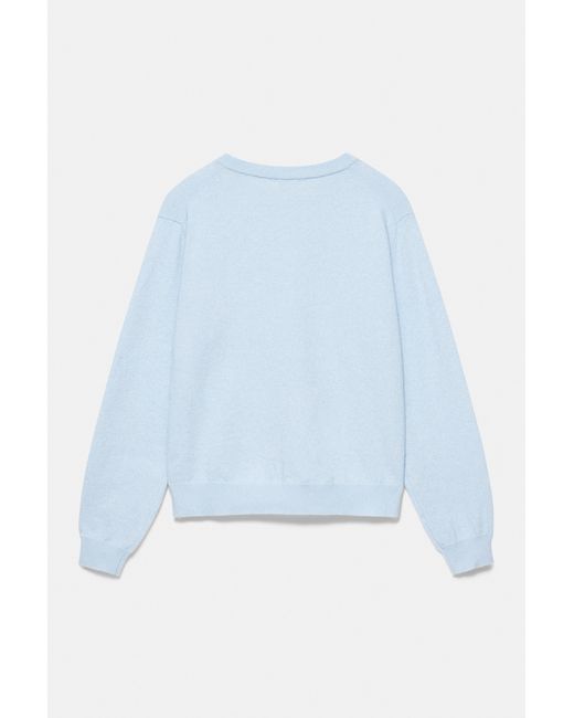 Pull&Bear Gray Weicher Strickpullover