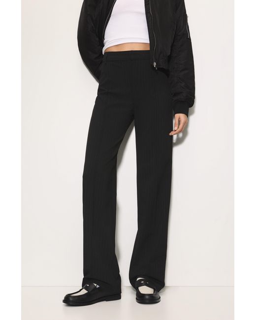 Pantaloni Eleganti Con Cucitura A Nervatura di Pull&Bear in Blue